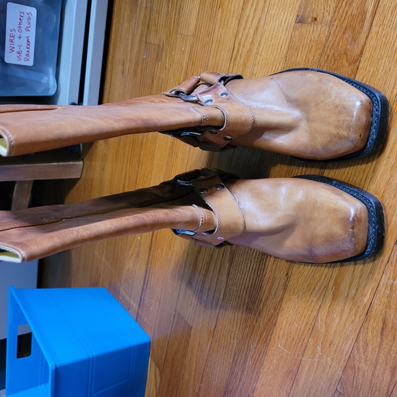 Brown Leather Riding Boots - Picture 2 of 8